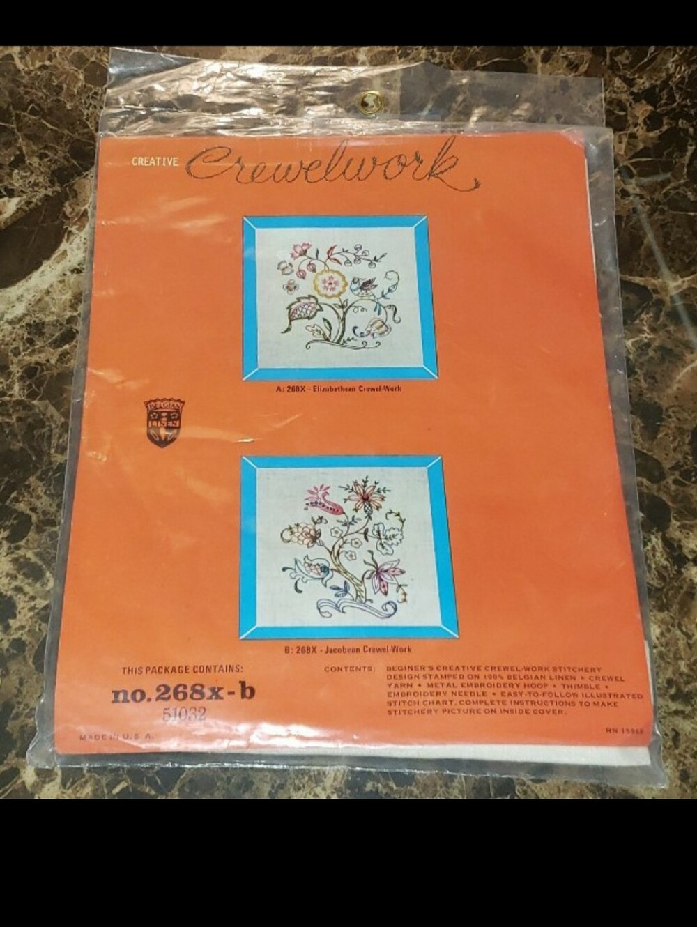 Mid-Century Creative Crewelwork "Jacobean Crewel-Work"